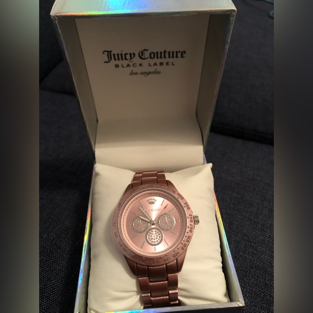NWT JUICY COUTURE BLACK LABLE WATCH